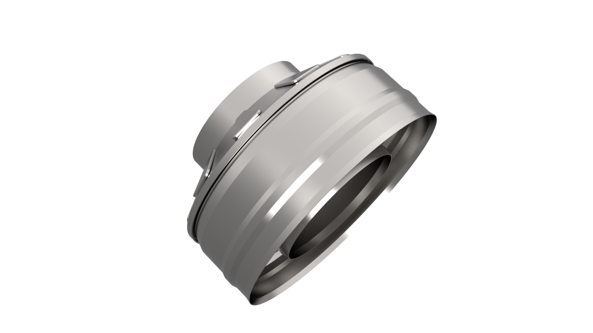 Оголовок без зонта штамп (наклон)